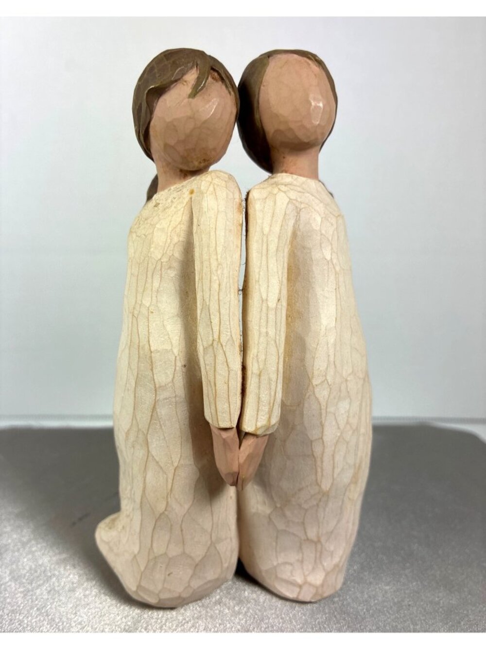 Willow Tree Two Alike Figurine 2004 Susan Lordi Demdaco 5" Sisters Friends No Bo - Picture 2 of 10